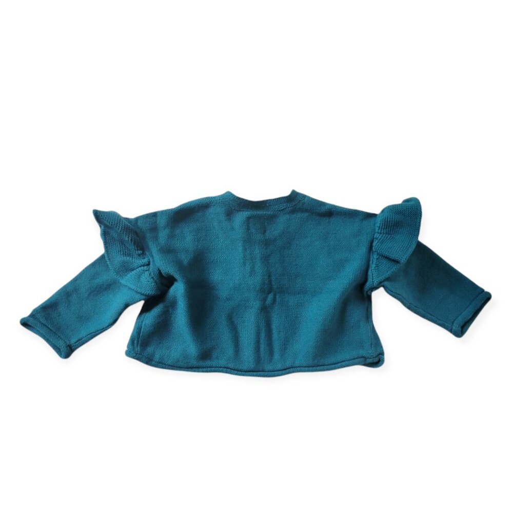 Tea Collection Ruffle Baby Cardigan - Picture 6 of 6